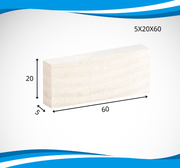 (5X20X60) طابوق ابيض عادي صناعات