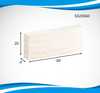(5X20X60) طابوق ابيض عادي صناعات